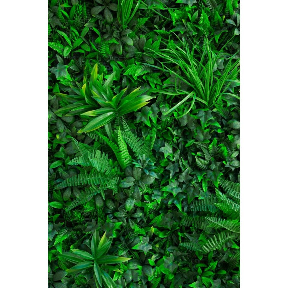 Artificial UV Forest Fern Green Wall Foliage