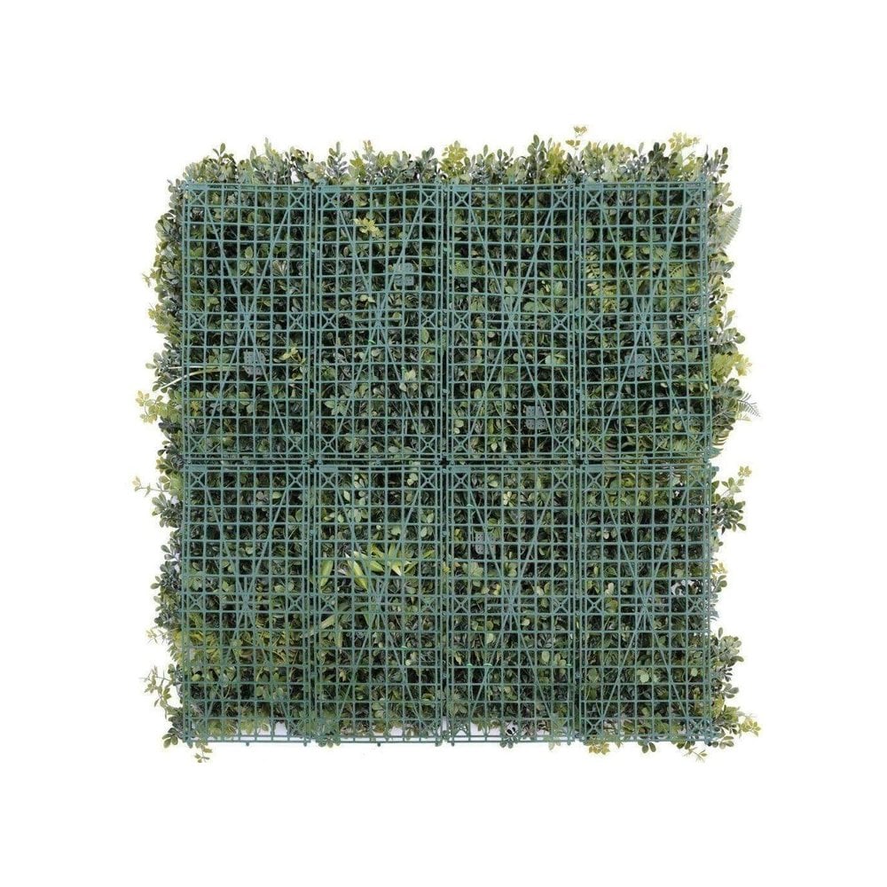 Artificial UV Luxury Urban Jungle Green Wall 50cm Panel