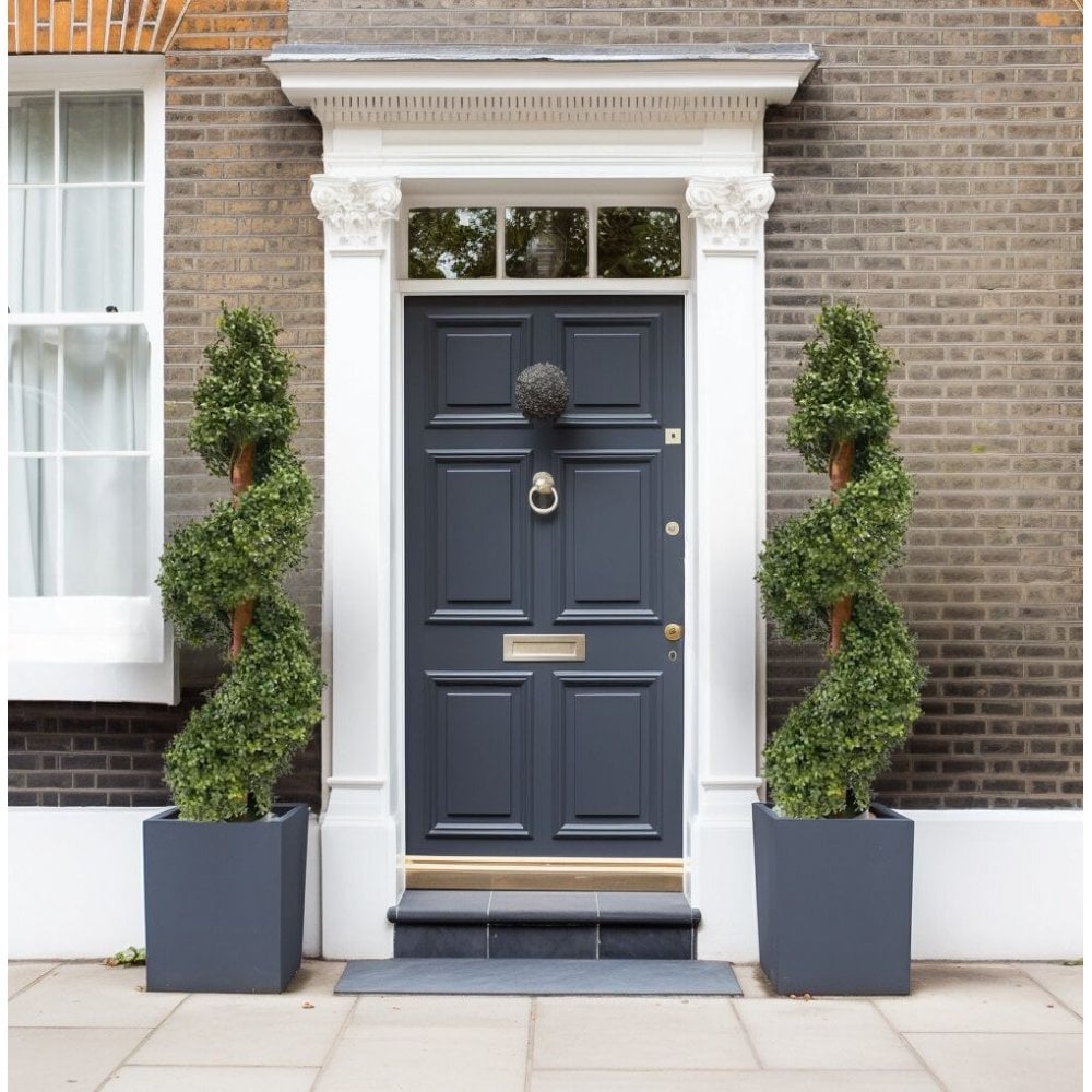 Medium Artificial Buxus Spiral