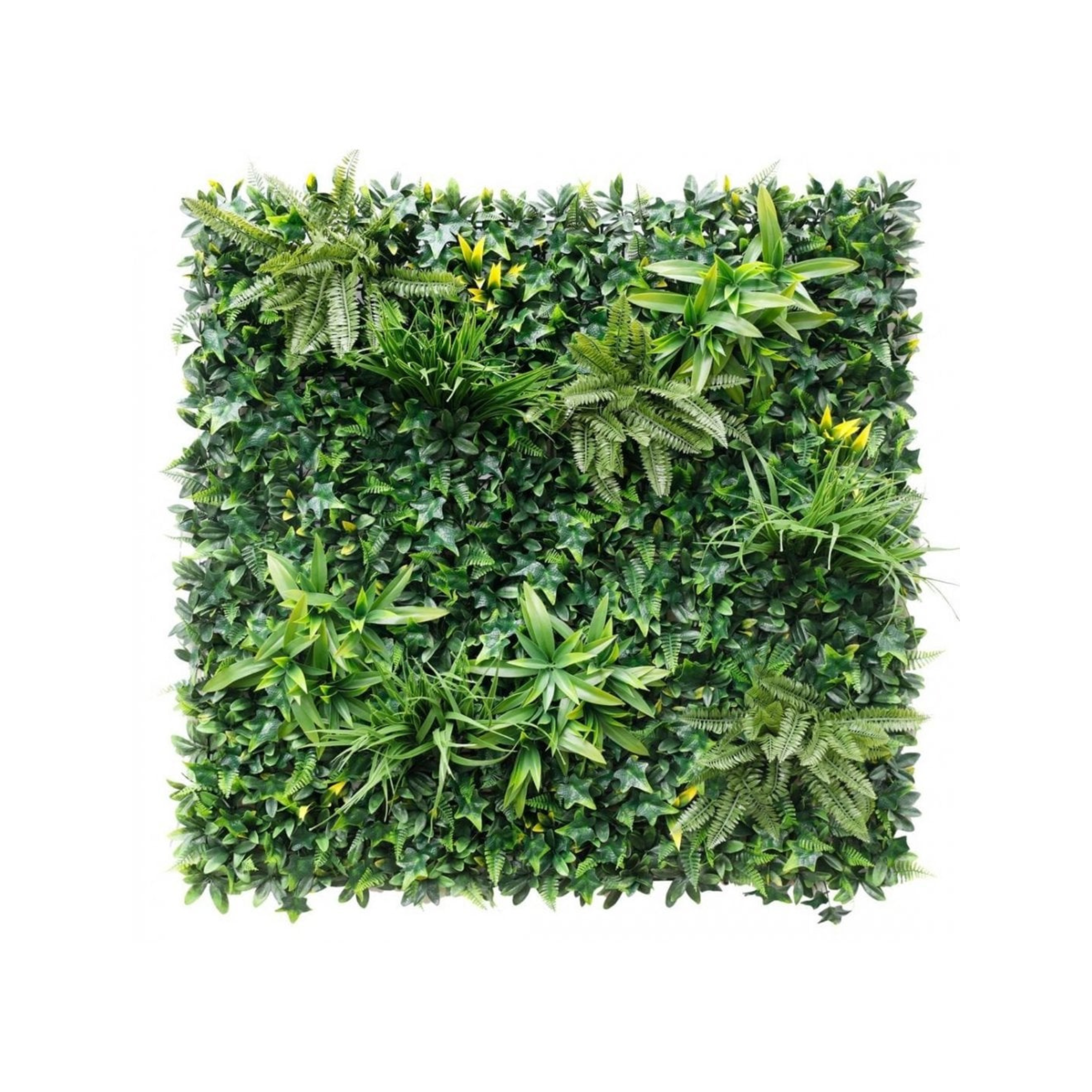 Artificial UV Forest Fern Green Wall Foliage